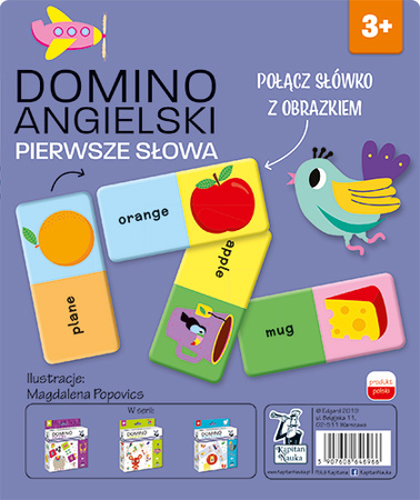 Domino angielski pierwsze słowa Kapitan Nauka
