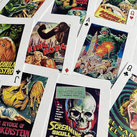 Karty do gry talia pojedyncza International Horrory