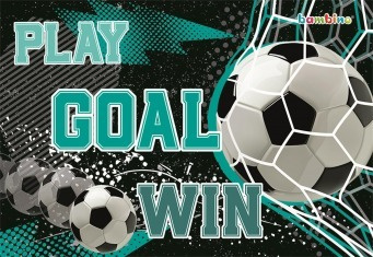Podkład dwustronny szkolny na biurko Goal