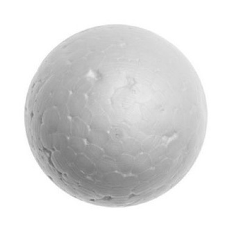 Paczka kule styropianowe 65mm 18szt.