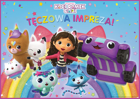 Kociastyczne łamigłówki. Wielki zeszyt zadań. Koci Domek Gabi