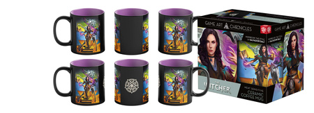 Kubek 450ml Game Art Chronicles The Witcher Yennefer Dali Mug