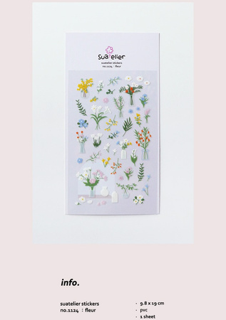 Naklejki ozdobne Dzikie Kwiaty