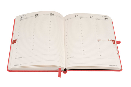 Kalendarz 2026 Formalizm A5 TDW koralowy