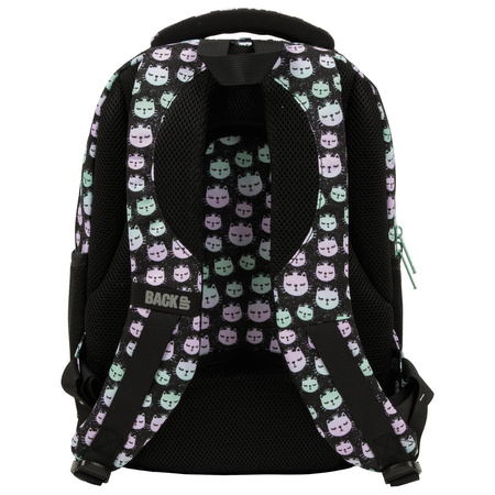 Plecak 3-komorowy BACKUP 5 model P06 koty