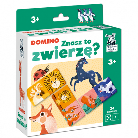 Gra domino Znasz to zwierzę? Kapitan Nauka