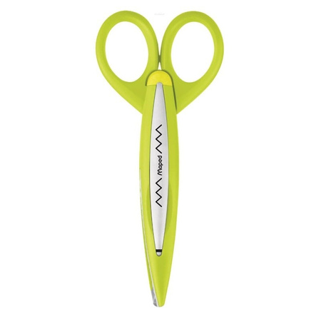 Nożyczki kreatywne 2 szt. 10 ostrzy w walizce