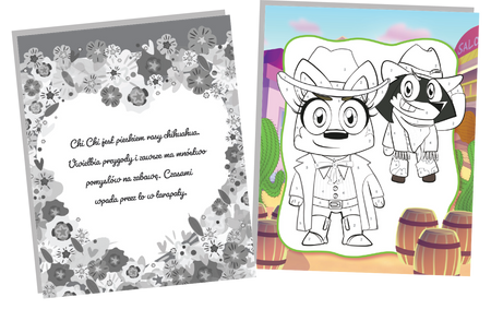 Najlepsi przyjaciele. Chi Chi Love. Ulubione kolorowanki