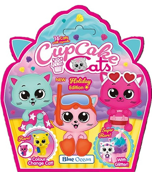 Figurka Cup Cake Cats Holiday 1szt.mix