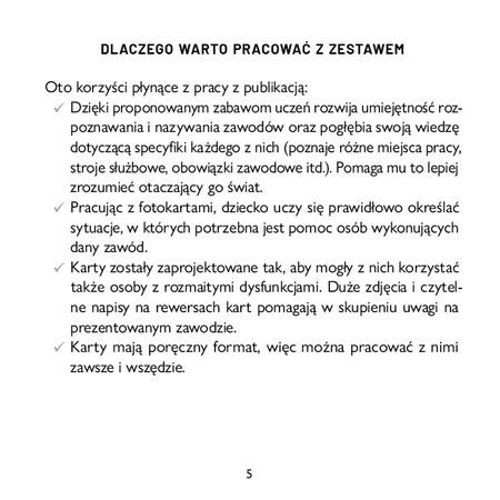 Fotokarty Zawody Uniwersalna pomoc edukacyjna