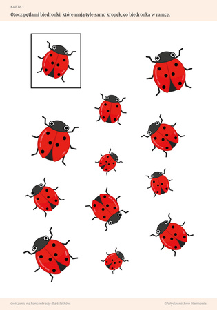 Ćwiczenia na koncentrację dla 6-latków
