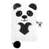 Pamiętnik pluszowy z kłódką Panda