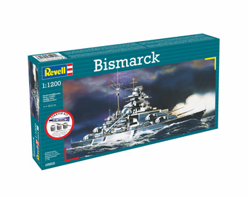Revell Starter Kit 1:1200 Bismarck REV-75802