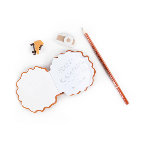 Pamiętnik z akcesoriami słony karmel Kidea