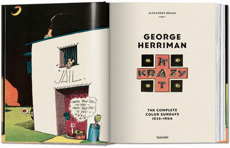 George Herriman. Krazy Kat. The Complete Color Sundays wer. angielska