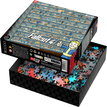 Puzzle 1000 Gaming Fallout 4 Perk Poster