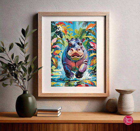 Puzzle 500 CherryPazzi Happy Hippo 20272