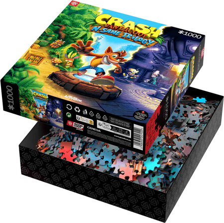 Puzzle 1000 Gaming Crash Bandicoot NST