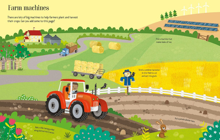 First Sticker Book Farm wer. angielska