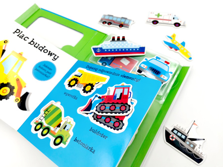 Pojazdy. Akademia Mądrego Dziecka. Poznajemy świat