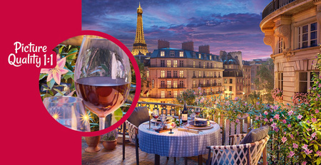 Puzzle 2000 CherryPazzi Paris for Two 50163