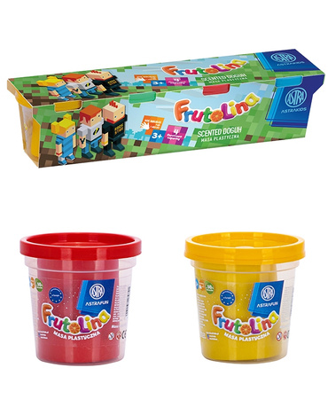 Masa plastyczna Pixel Frutolina Astrafun 4x100 g