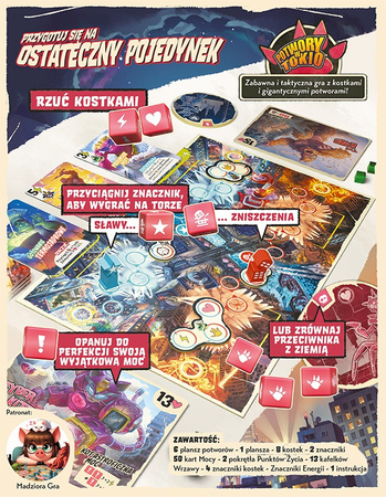 Gra Potwory w Tokio Duel