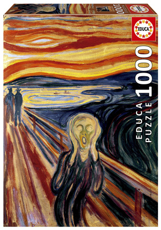 Puzzle 1000 Krzyk Edvard Munch 113434