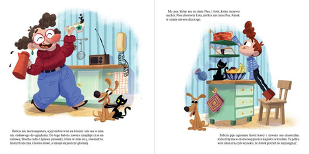 Antek z babcią na dnie morza. Antek i babcia. Tom 1