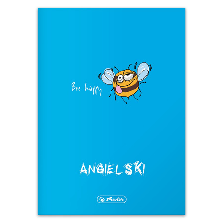 Paczka zeszyt A5 Eco PP j. Angielski 60k kratka 5 szt.