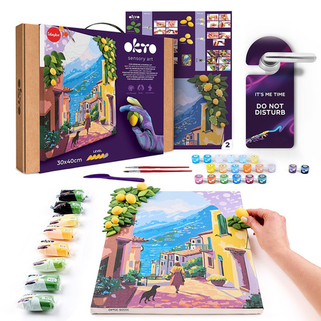 Zestaw kreatywny do malowania i modelowania 3D Cytrynowy Weekend