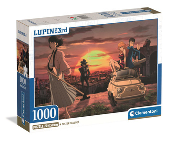 Puzzle 1000 Compact Lupin III 37054
