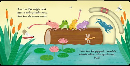 Pięć małych żabek. Wesoła zagroda