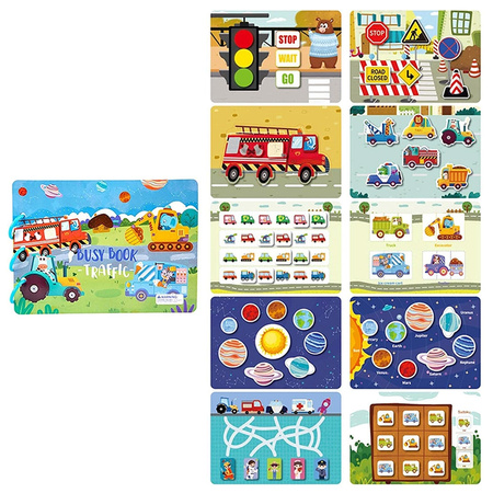 Książeczka aktywizująca Ruch drogowy
