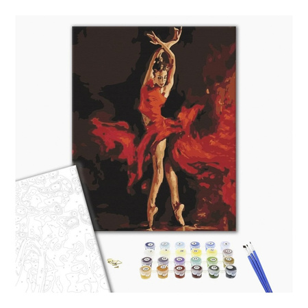 Malowanie po numerach BRUSHME 40x50cm W tańcu