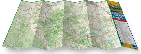 Roztocze Środkowe Puszcza Solska mapa turystyczna 1:50 000 laminat 2023