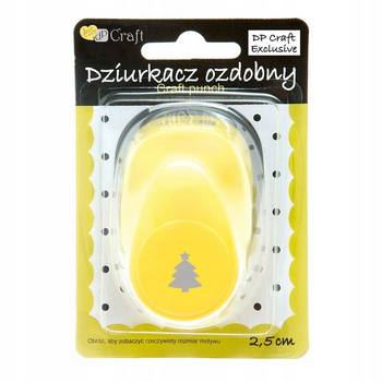 Dziurkacz ozdobny Choinka 2,5cm