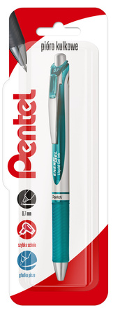 Pióro kulkowe 0,7 mm EnerGel BL77 turkusowy 1 szt.