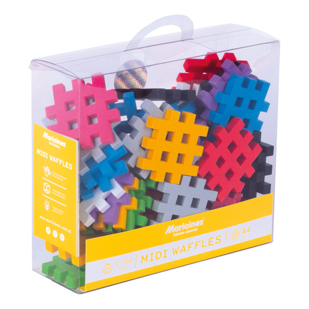 Klocki konstrukcyjne midi 44 elementów