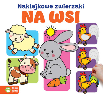 Na wsi. Naklejkowe zwierzaki