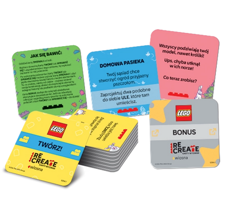 Lego Recreate karty wyzwań Wiosna ACP-6613
