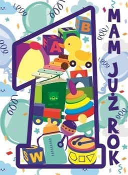 Karnet b6 roczek niebieski