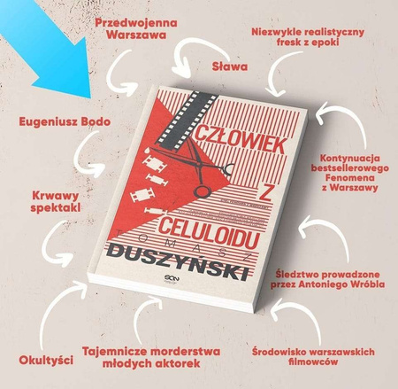 Człowiek z celuloidu. Komisarz Wróbel. Tom 2
