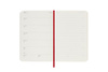 Kalendarz 2025 12M Moleskine P tygodniowy Scarlet Red 9x14