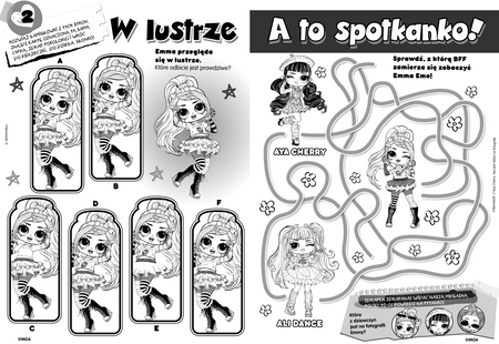 L.O.L. Surprise! Tweens. Zdrapuj, koloruj, naklejaj