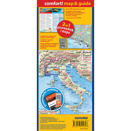 Liguria map&guide PL laminat 2025