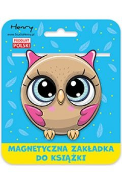 Zakładka magnetyczna kulka Sówka