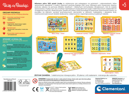 Mówiące pióro 500 pytań liczby 50783