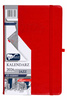 Kalendarz 2026 Jazz A5 dzienny czerwony