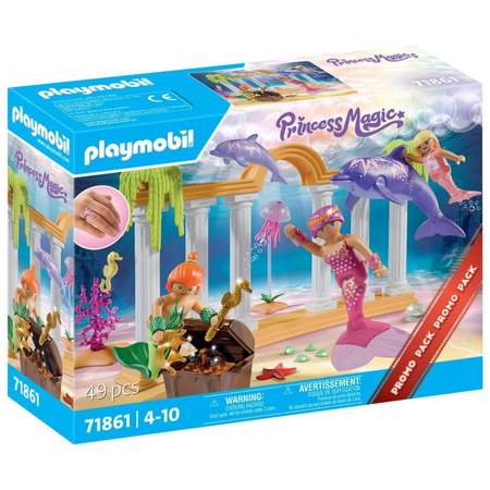 Playmobil Syrenki ze skarbem i delfinem 71861